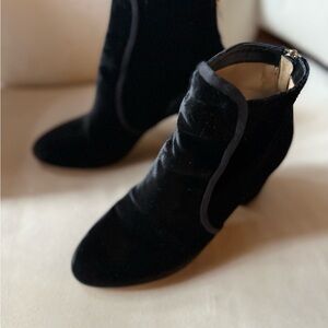 Charlotte Olympia Midnight Velvet Booties